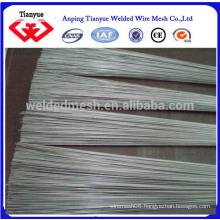 electro galvanized straight and cut wire